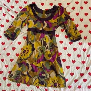 Floral Multicolor Dress